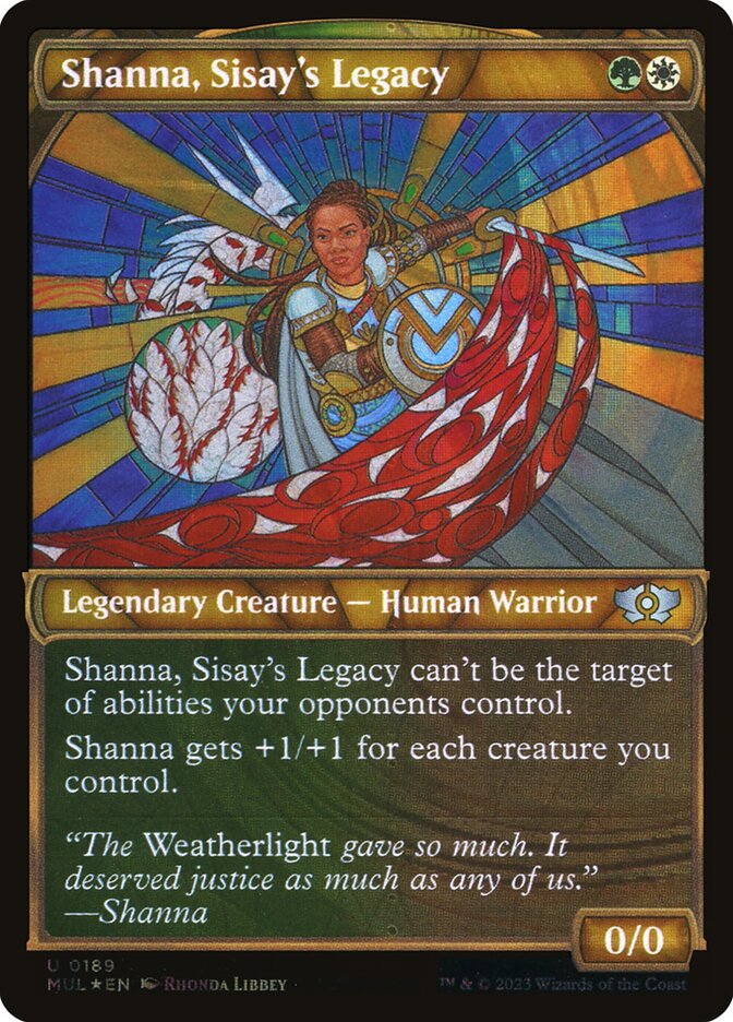 Shanna, Sisay's Legacy - Halo Foil