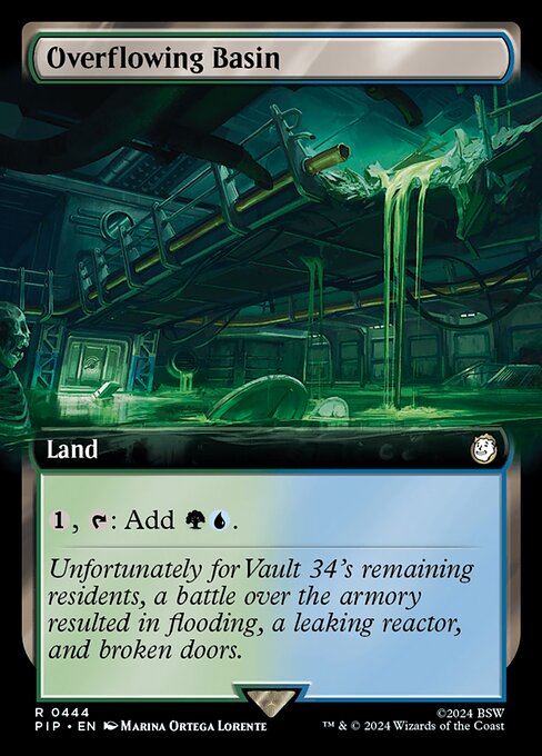 Overflowing Basin - Foil