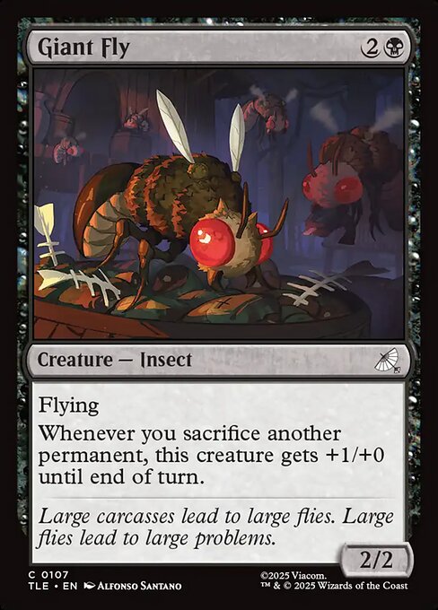 Giant Fly - Foil