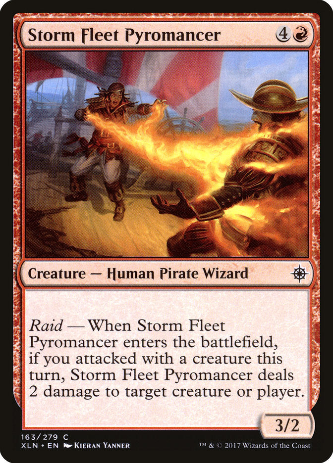 Storm Fleet Pyromancer - Foil