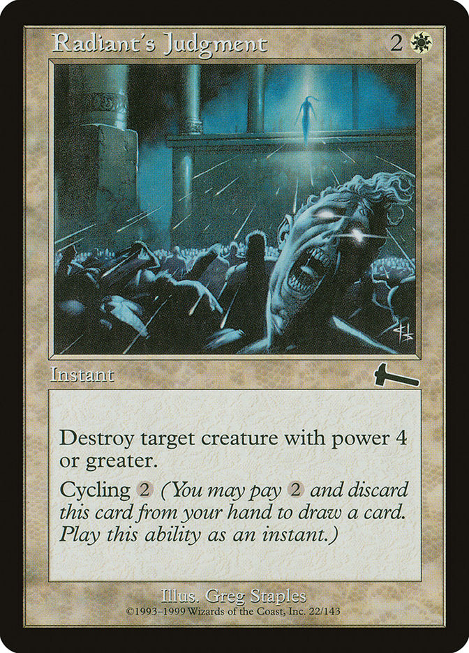 Radiant's Judgment - Foil