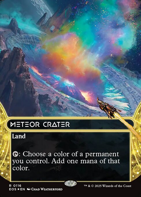 Meteor Crater - Galaxy Foil