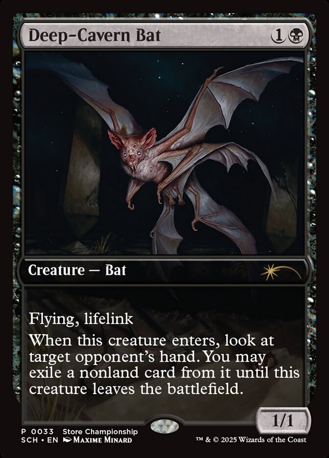 Deep-Cavern Bat - Store Championship