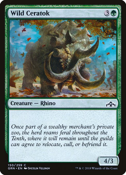 Wild Ceratok - Foil