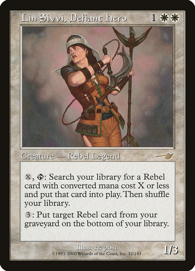 Lin Sivvi, Defiant Hero - Foil