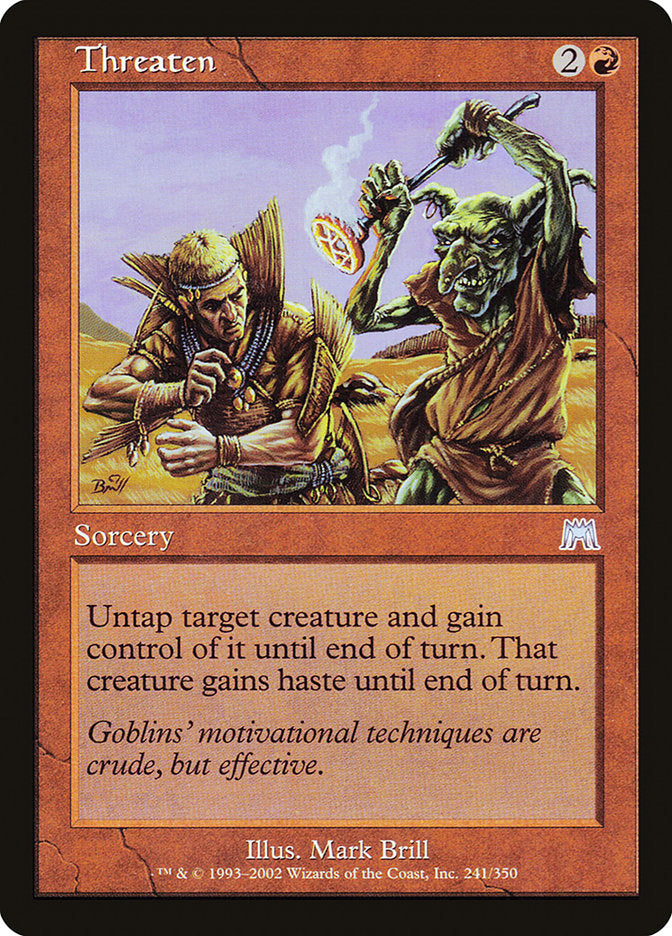 Threaten - Foil