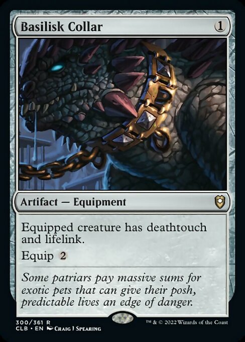 Basilisk Collar - Foil