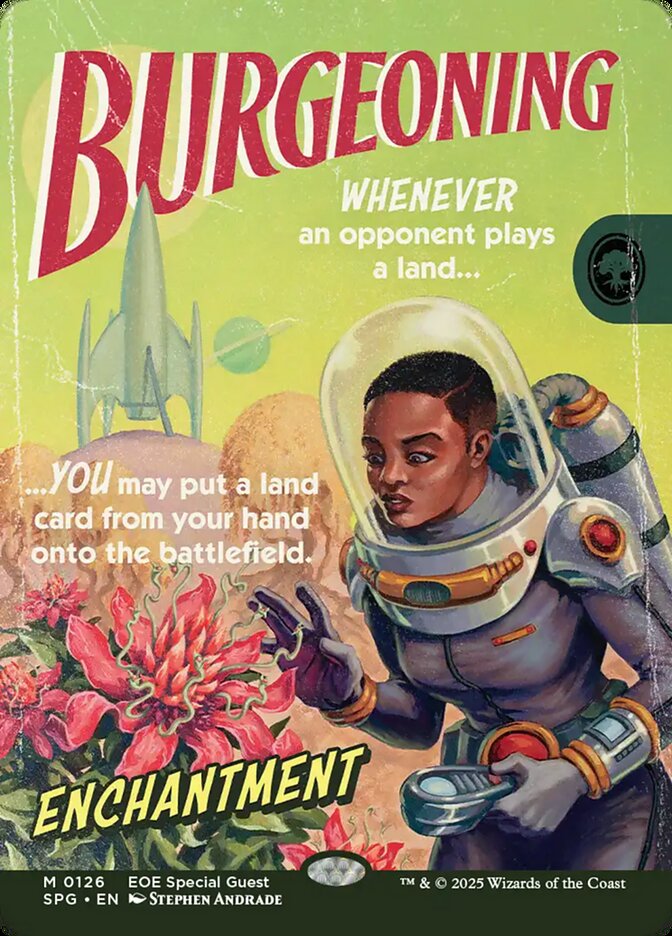 Burgeoning