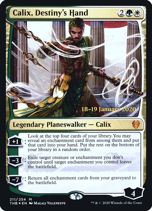 Calix, Destiny's Hand - Foil - Prerelease Promo