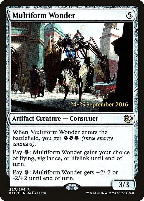 Multiform Wonder - Foil - Prerelease Promo