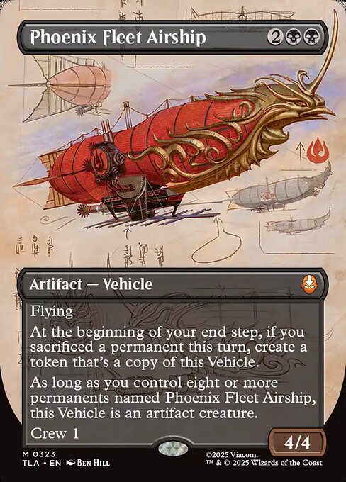 Phoenix Fleet Airship - Foil