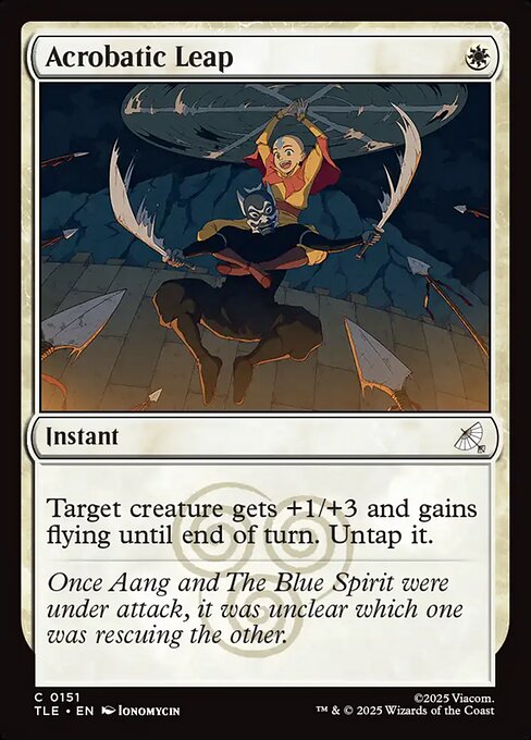 Acrobatic Leap - Foil