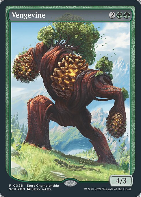Vengevine - Foil - Store Championship Promo