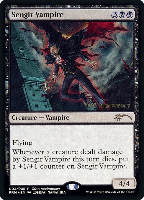 Sengir Vampire - Foil - Anime Art - 30th Anniversary Promo