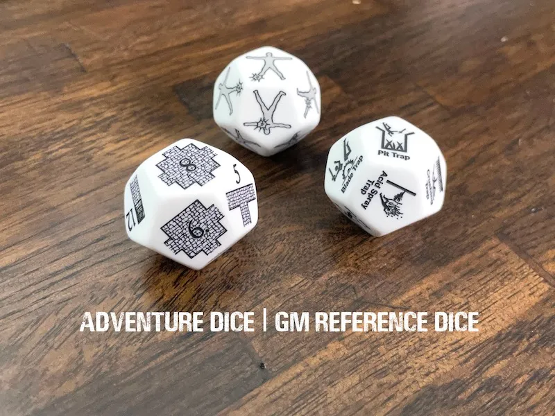 GM Reference Dice - Encounter Set