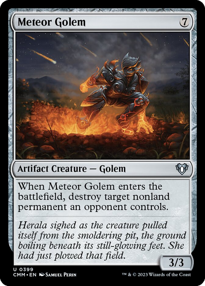 Meteor Golem - Foil