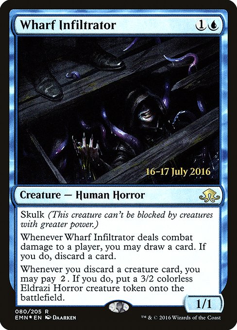 Wharf Infiltrator - Foil - Prerelease Promo