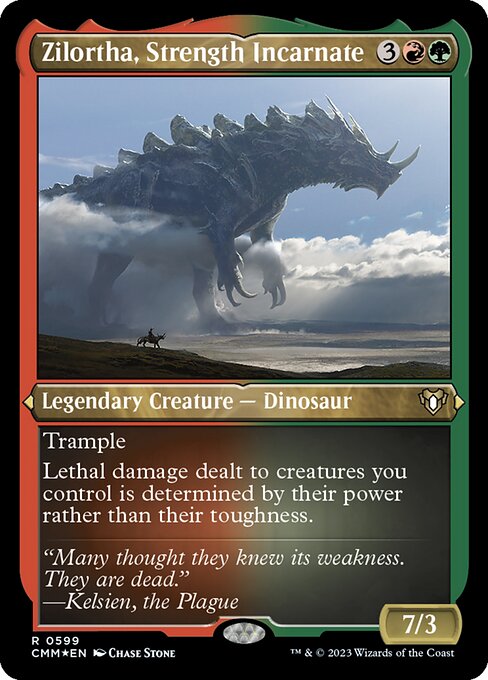 Zilortha, Strength Incarnate - Foil-Etched