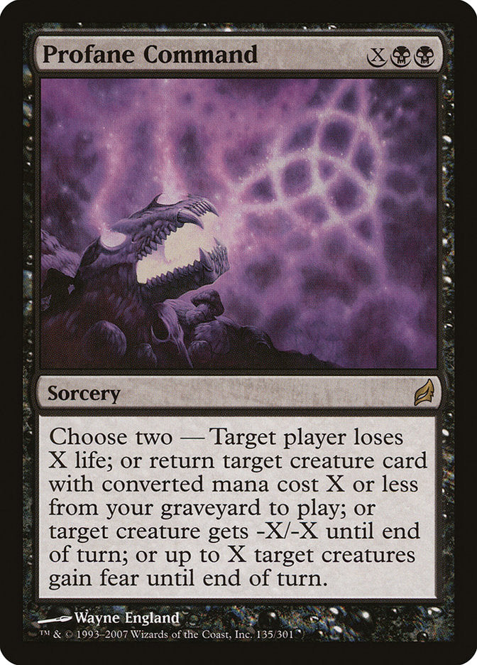 Profane Command - Foil