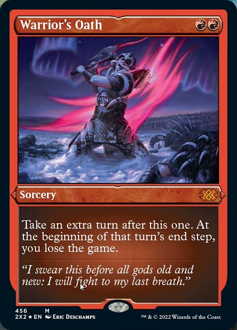 Warrior's Oath - Foil Etched