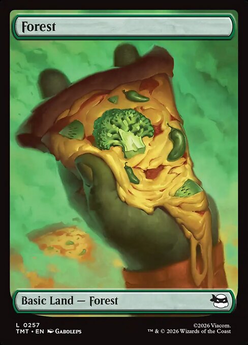 Forest (257) Full Art - Foil