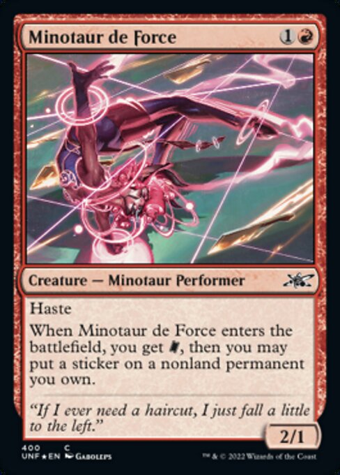 Minotaur de Force - Galaxy Foil
