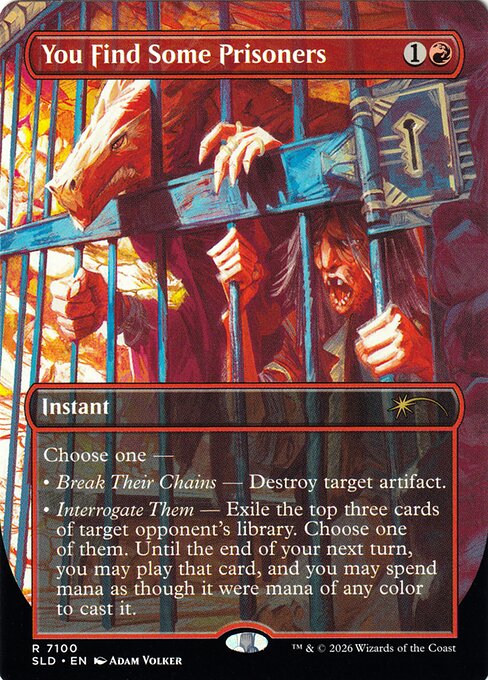 You Find Some Prisoners (7100) - Foil