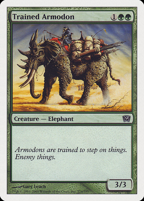 Trained Armodon - Foil