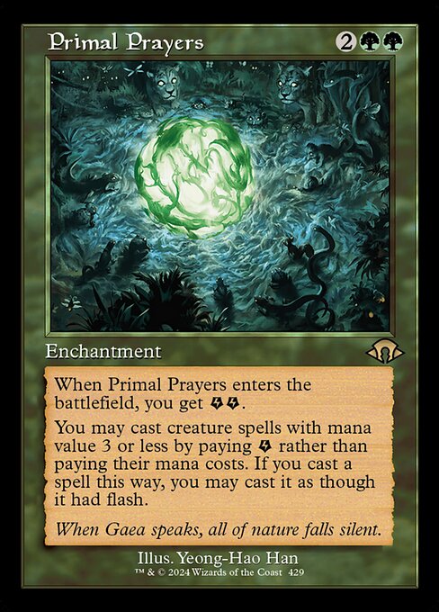 Primal Prayers - Foil