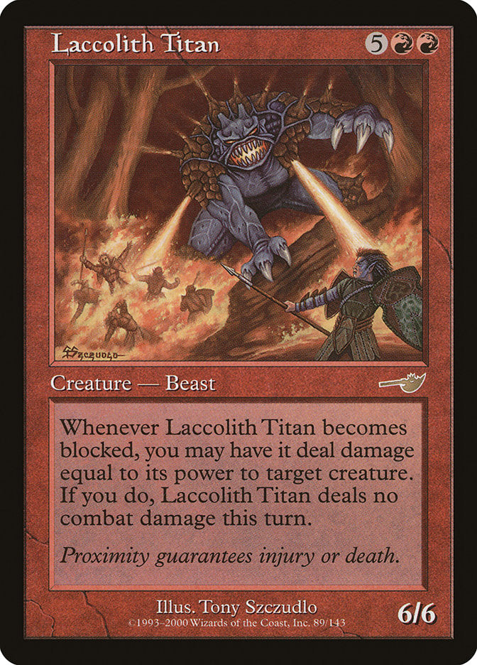 Laccolith Titan - Foil