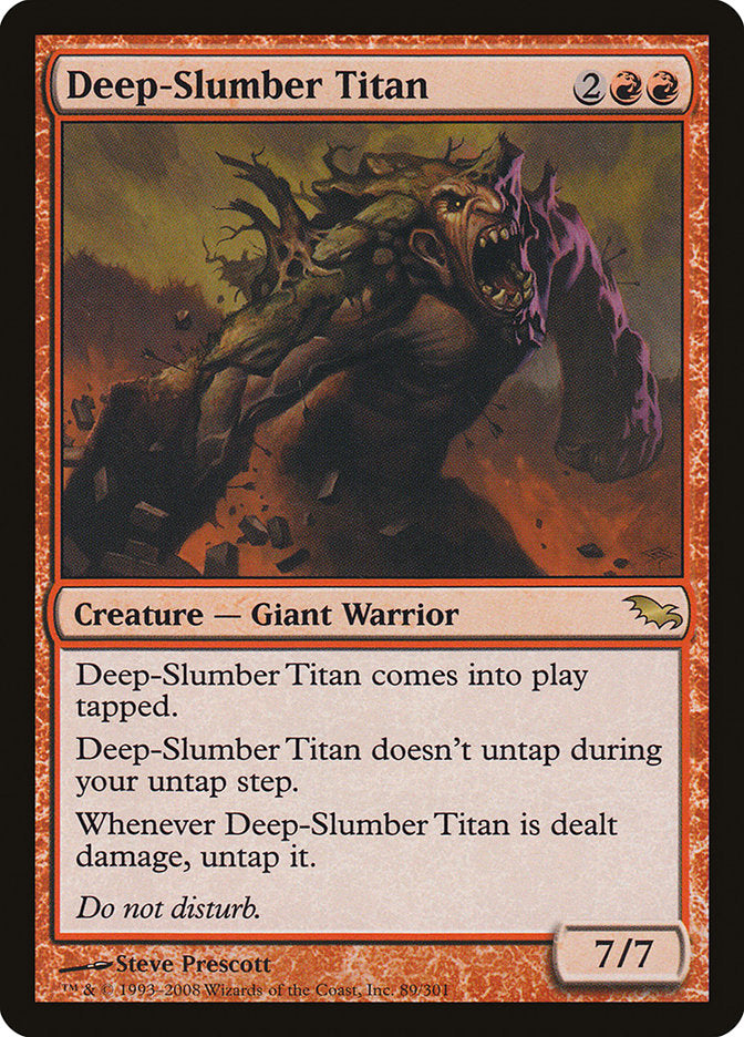 Deep-Slumber Titan - Foil