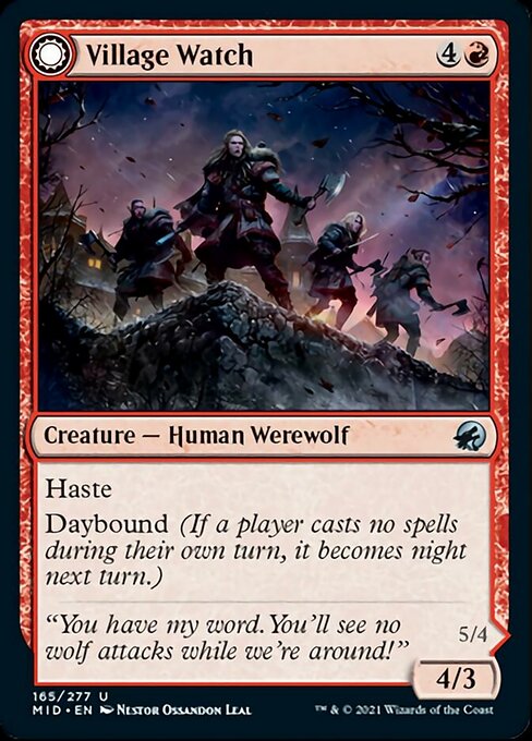 Village Watch - Foil