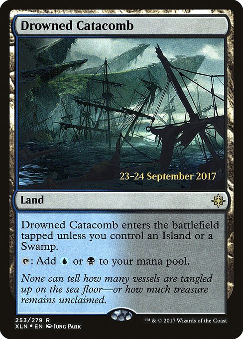 Drowned Catacomb - Foil - Prerelease Promo
