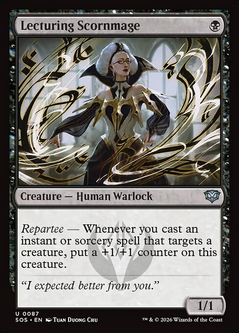 Lecturing Scornmage - Foil