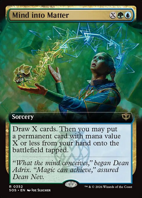 Mind into Matter - Foil