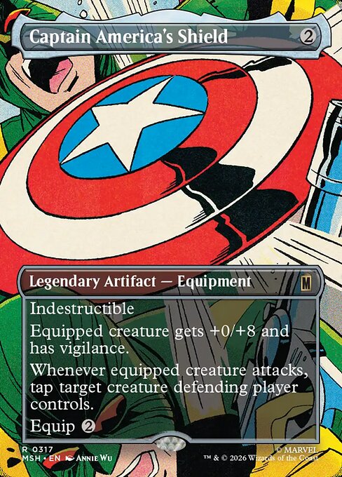 Captain America's Shield - Foil