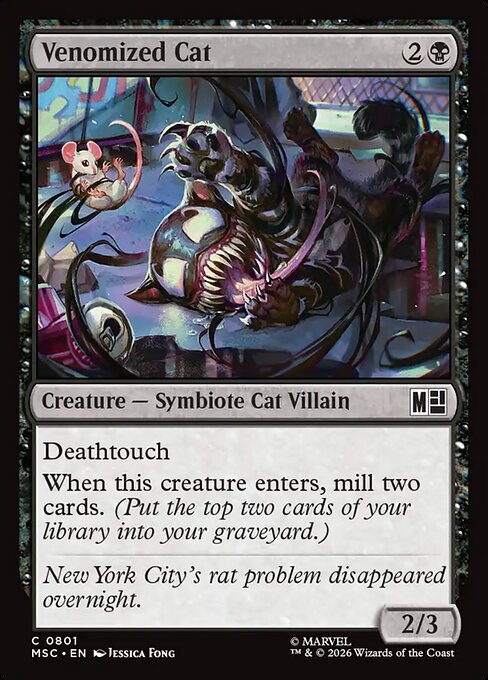 Venomized Cat - Foil