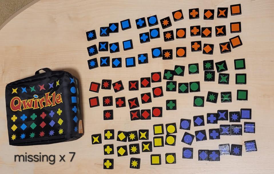 Travel Qwirkle