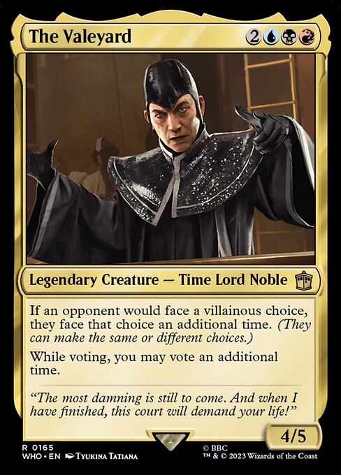 The Valeyard - Foil
