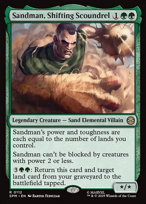 Sandman, Shifting Scoundrel - Foil