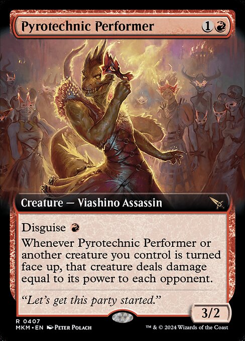 Pyrotechnic Performer - Foil