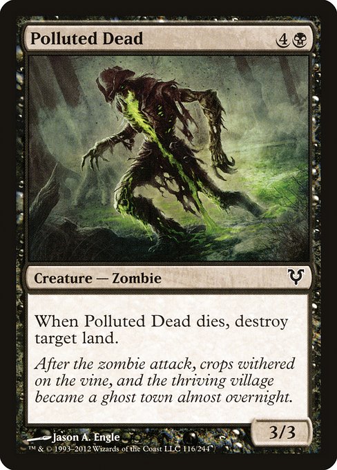 Polluted Dead - Foil