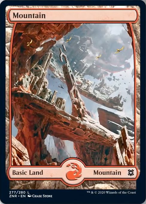 Mountain (277) - Full Art - Foil