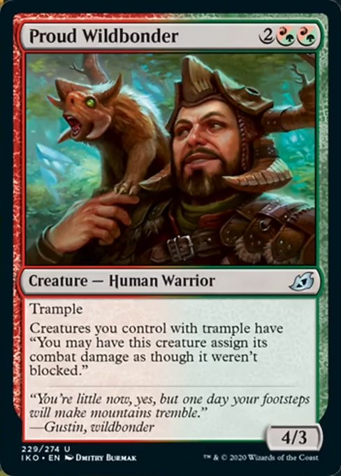 Proud Wildbonder - Foil
