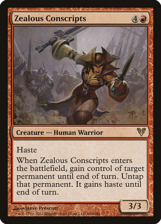 Zealous Conscripts - Foil