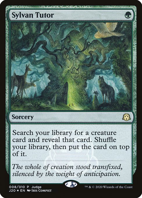 Sylvan Tutor - Foil - Judge Promo