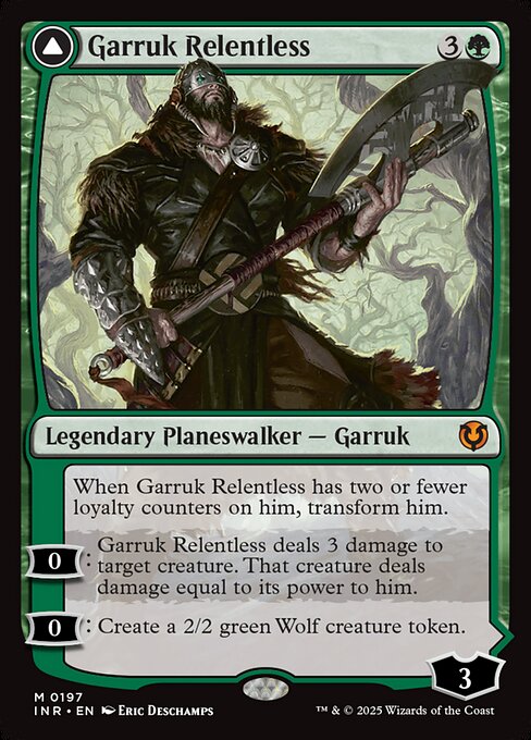 Garruk Relentless - Foil