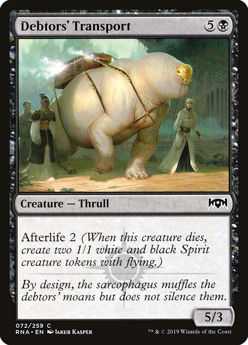 Debtors' Transport - Foil