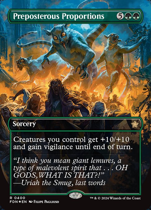 Preposterous Proportions - Mana Foil
