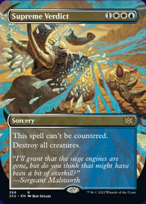 Supreme Verdict - Foil